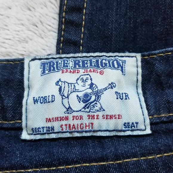 True Religion Jeans size 28 straight leg - Picture 5 of 6